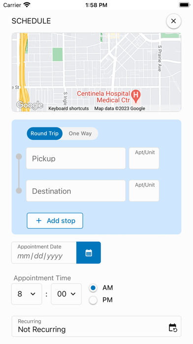 A2C: Access2Care Screenshot