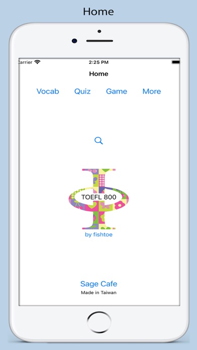Fishtoe_TOEFL Screenshot