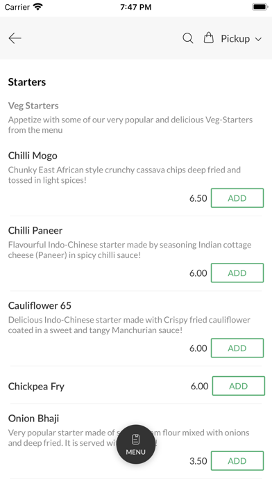Spice House Restaurant KT6 7DQ Screenshot