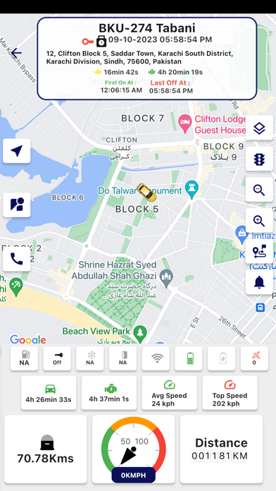 Teltopak Track Screenshot