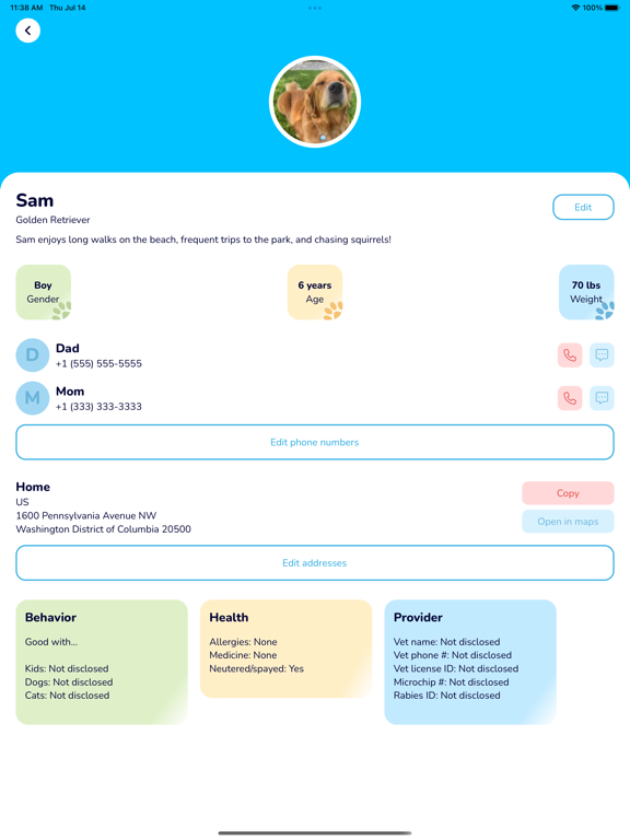ByteTag iPad screenshot 2 - Lifestyle app