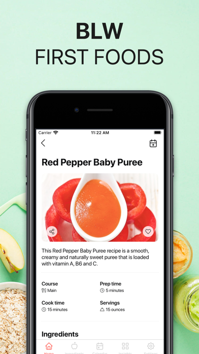BLW Meals: Baby Led Weaning Screenshot
