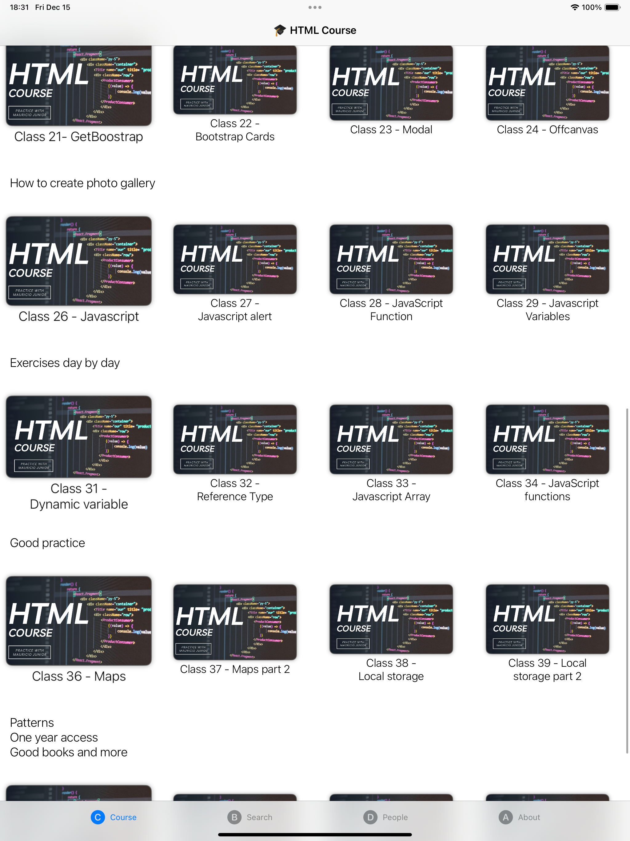 HTML Course