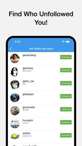 Game screenshot nFollowers: Unfollowers Report apk