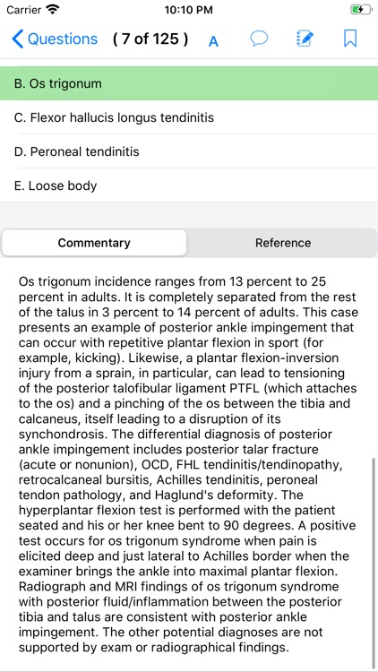 AOSSM eLearning screenshot-5