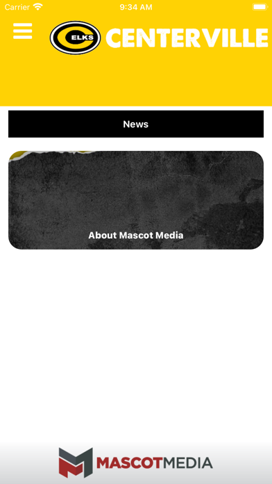 Centerville Elks Athletics Screenshot