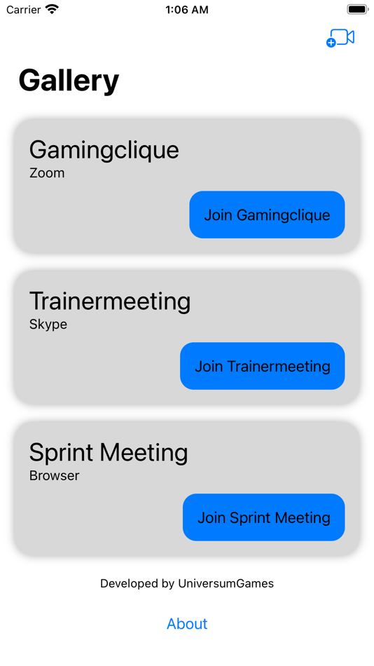 #1. ConfMan (iOS) By: Tom Arlt