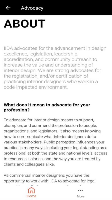 IIDA Michigan Screenshot