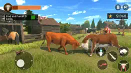 crazy scary cow rampage sim iphone screenshot 4