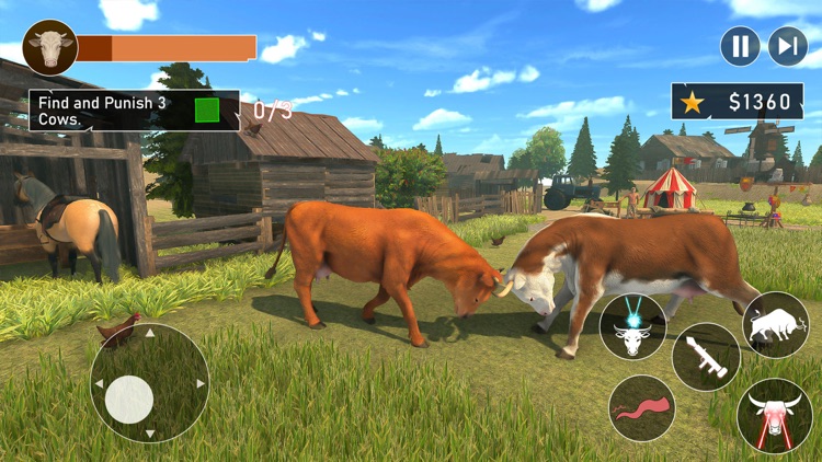 Crazy Scary Cow Rampage Sim screenshot-3