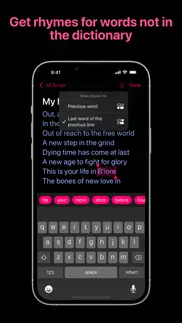 rhymelo iphone screenshot 4