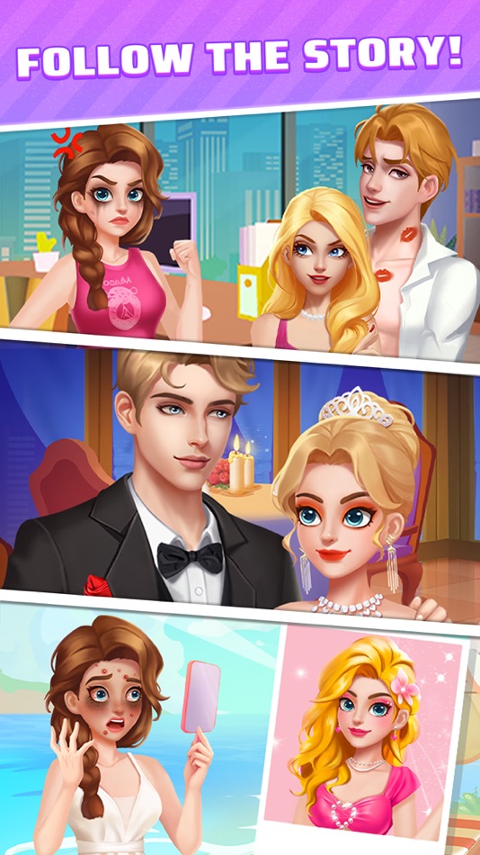 #8. Love Choices - Merge Makeover (iOS) 由: Pexix Inc.
