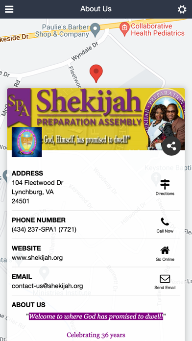 Shekijah Mobile Screenshot