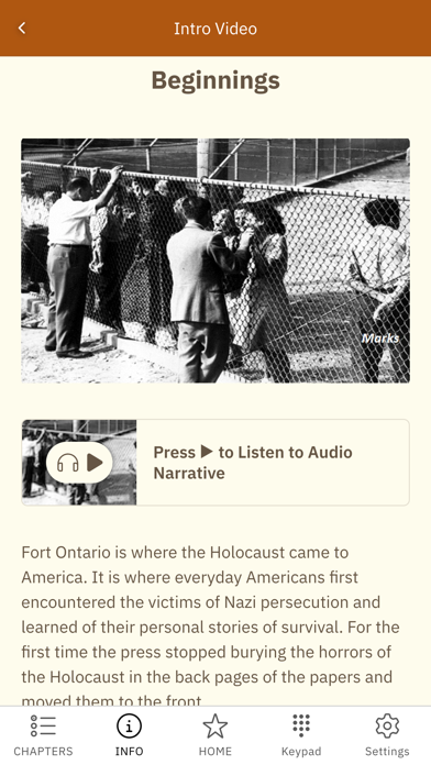 Safe Haven Holocaust Museum Screenshot
