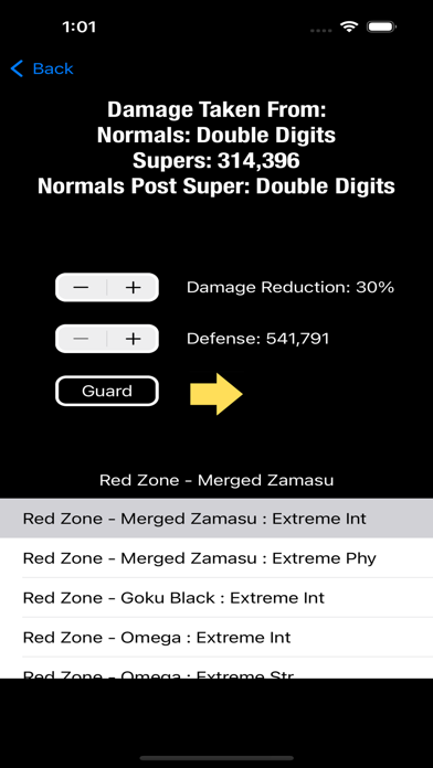 Dokkan Stat Analyzer Screenshot