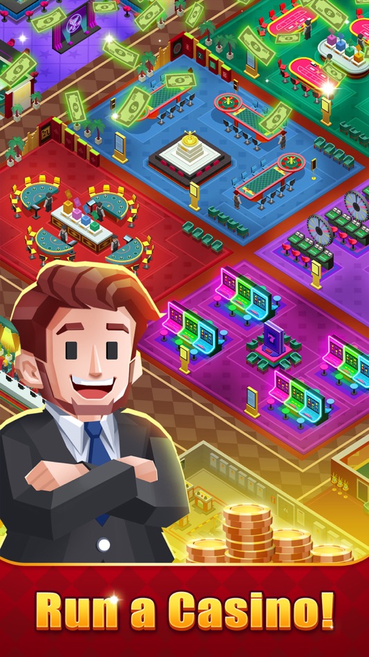 #1. Idle Vegas Resort - Tycoon (iOS) 来自: 肖见 陈
