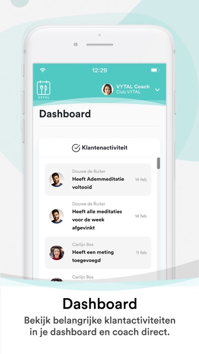 VYTAL Coach Screenshot