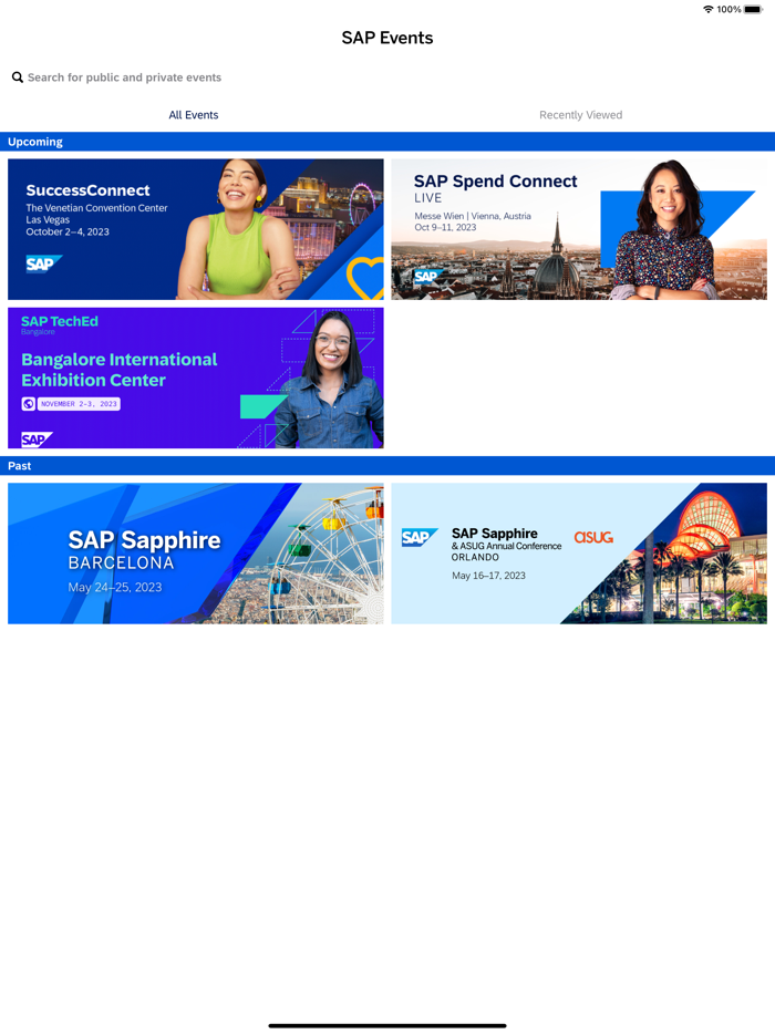 SAP Events
