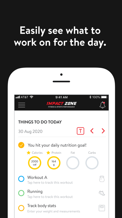 Impact Zone Fitness NJ Screenshot