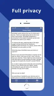 wristweb for facebook iphone screenshot 4