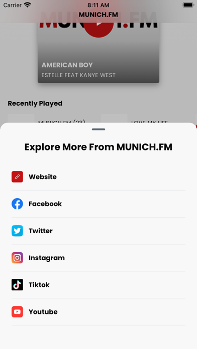 MUNICH FM Screenshot