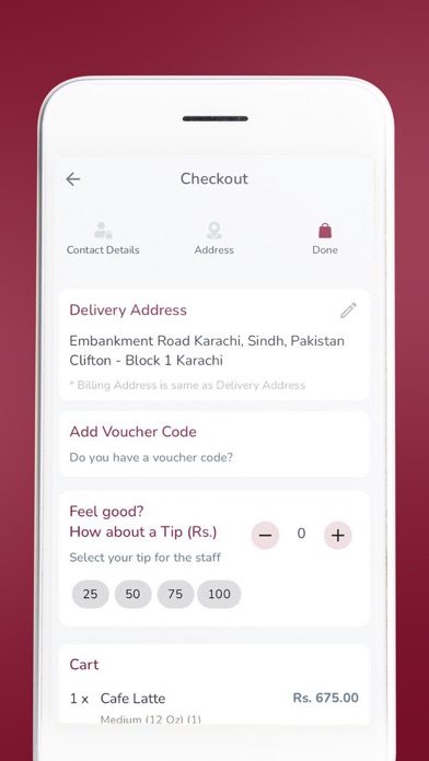Costa Coffee To-Go Screenshot