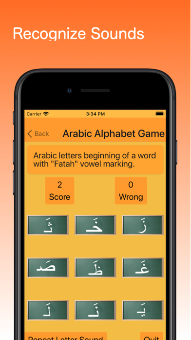 How to cancel & delete Arabic Alphabet Game from iphone & ipad 2