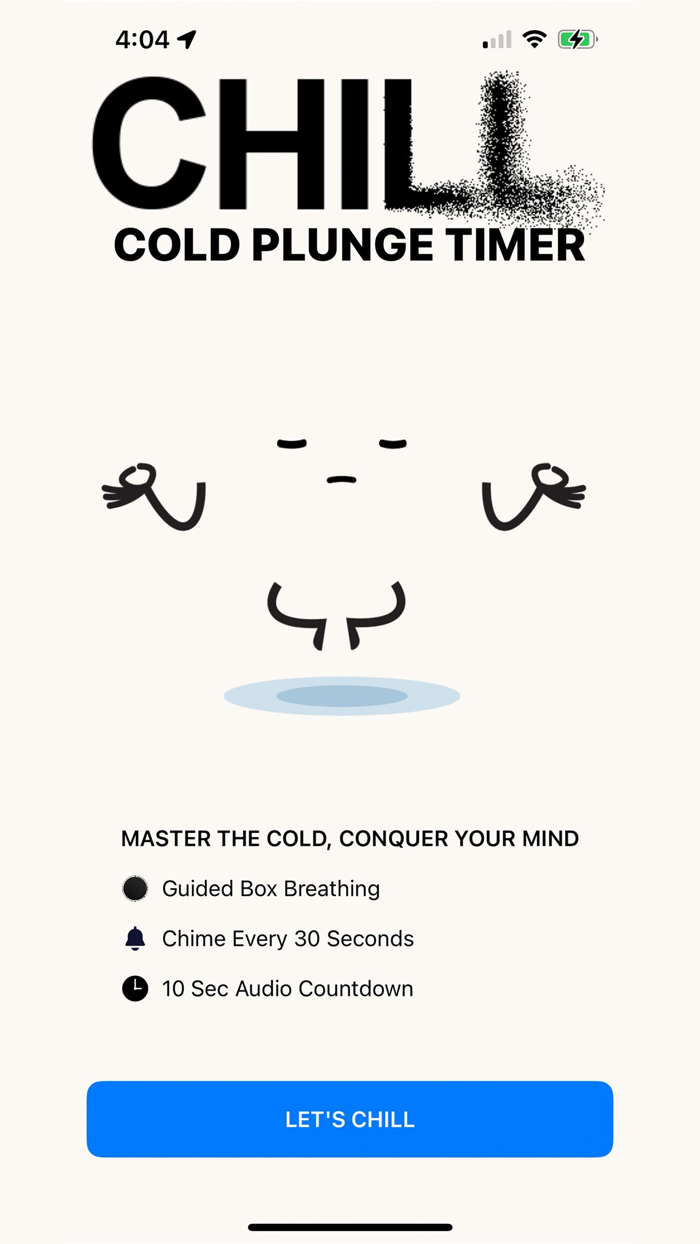 Chill - Cold Plunge Timer