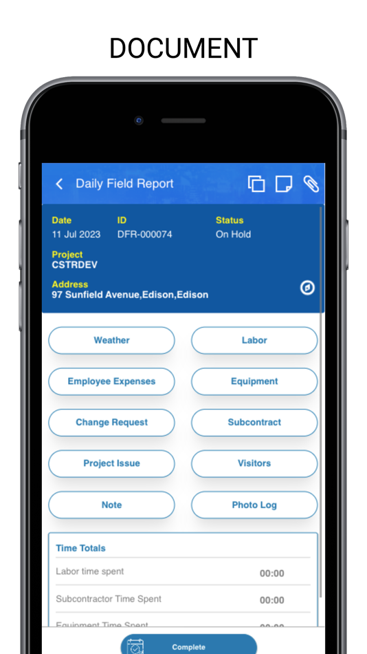 #3. Offline Daily Field Reports (iOS) Podle: Orangekloud Pte. Ltd.