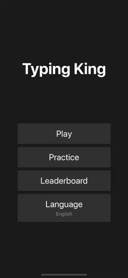 Game screenshot Typing King (Typing practice) mod apk