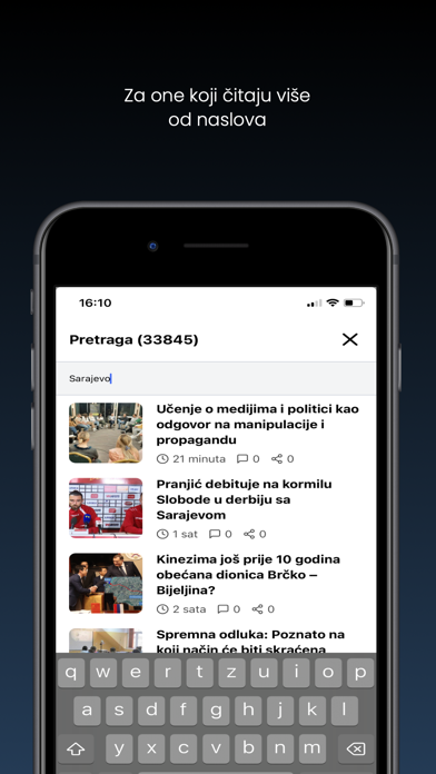 Fokus.ba Screenshot