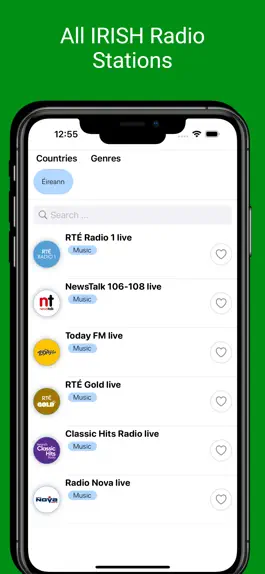 Game screenshot Irish Radios & News live fm mod apk