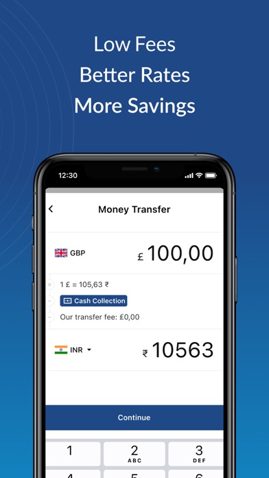 TalkRemit - Money Transfer App Screenshot