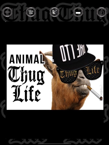 Thug life photo stickersのおすすめ画像6