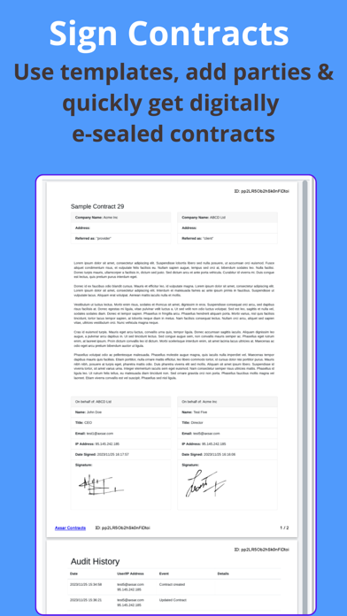 Screenshot #2 pour Axsar Contracts AI