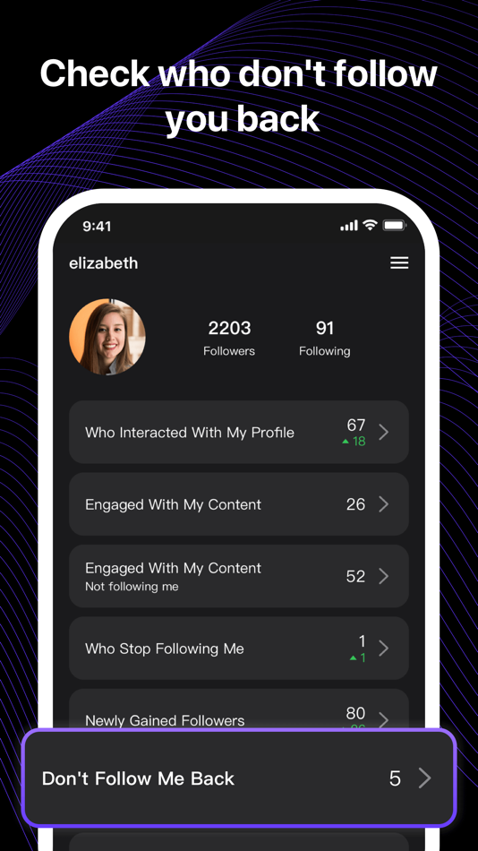 #4. iTrackr - Followers Reports (iOS) 由: OakCreek Techs