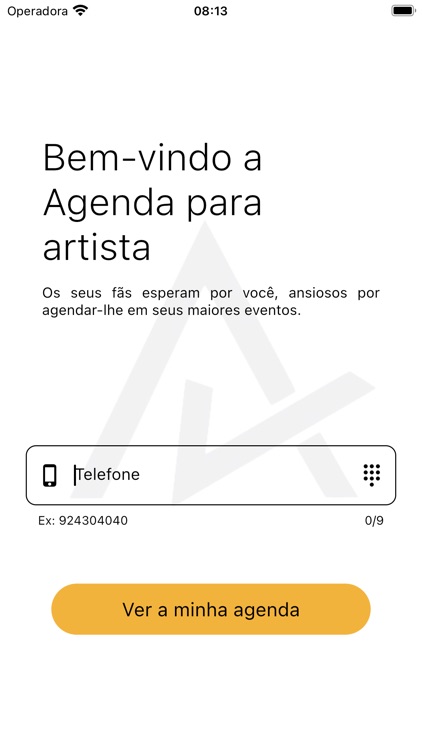 Agenda para Artista