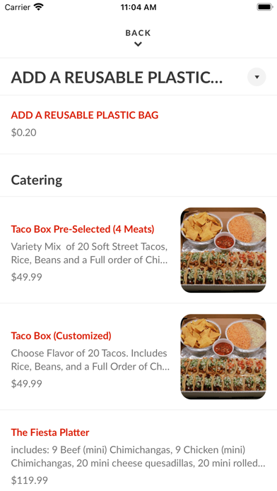 Aceituno's Mexican Food Screenshot