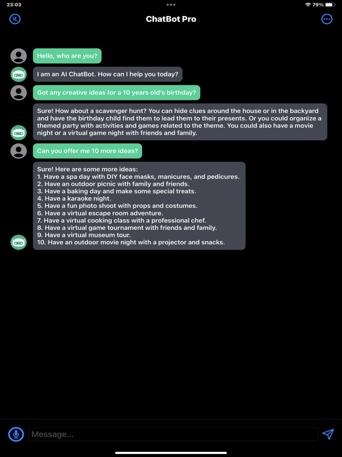 ChatBot Pro - AI Chat Bot