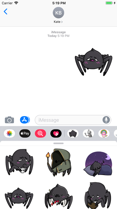 Spider - Emoji and Stickers Screenshot