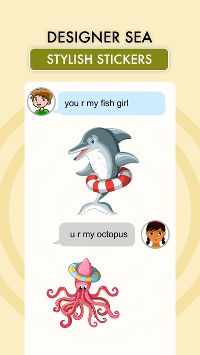 Under The Sea Stickers Pack Screenshot