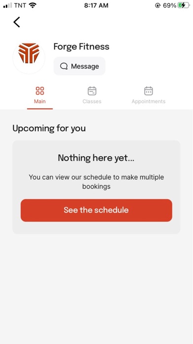 Forge fitness Screenshot