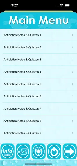 Game screenshot Antibiotics Exam Review App hack