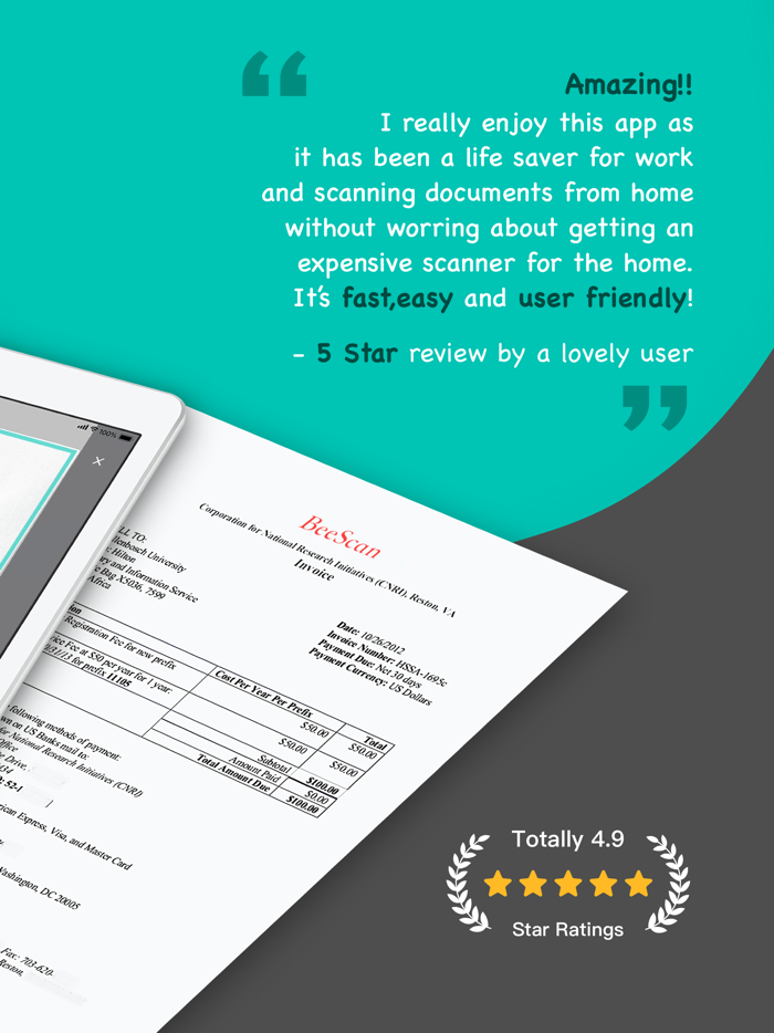 BeeScan - PDF Scanner App