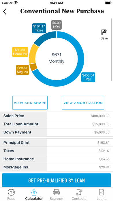 My Home Loan - Delmar Mortgage Screenshot