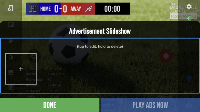 BT Soccer-Football Camera