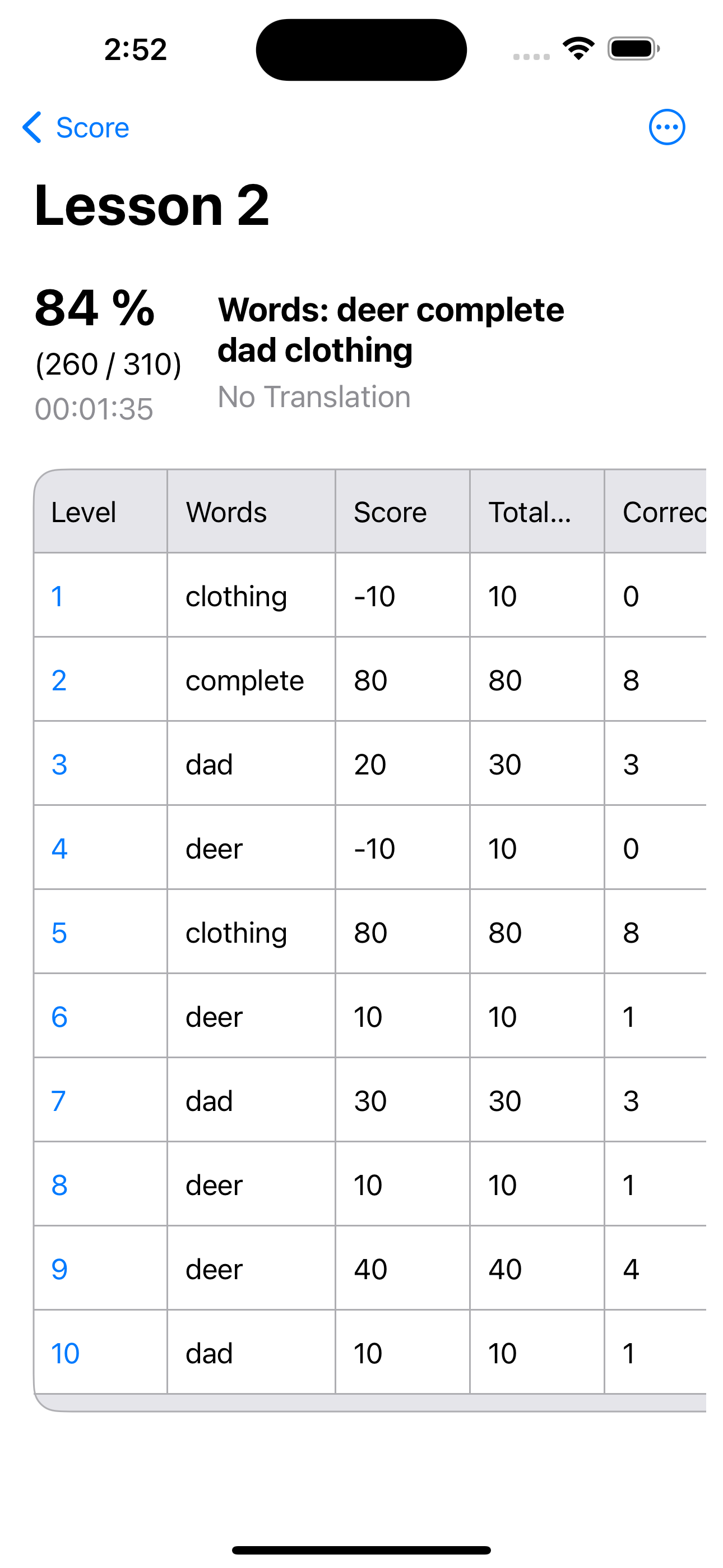 MingKi Vocabulary Games