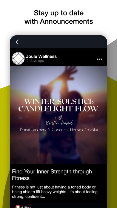 Joule Wellness Screenshot