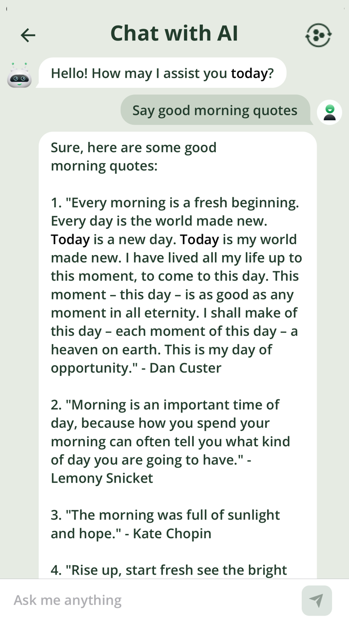 AI Chat Smart Assistant Writer