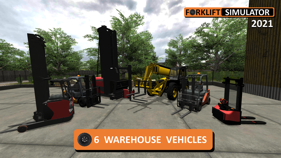 #1. Forklift Simulator 2021 (iOS) 由: Sacaci Florin